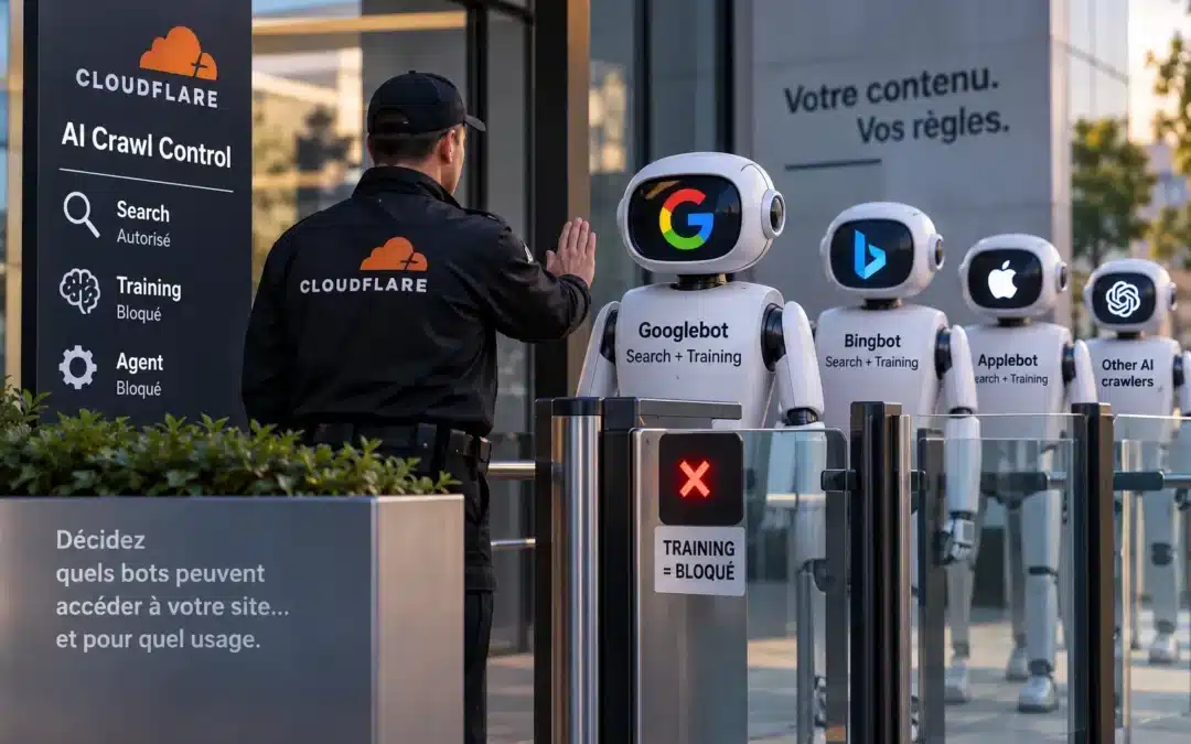 Vous bloquez les bots IA avec Cloudflare ? Vérifiez que vous ne bloquez pas aussi Googlebot