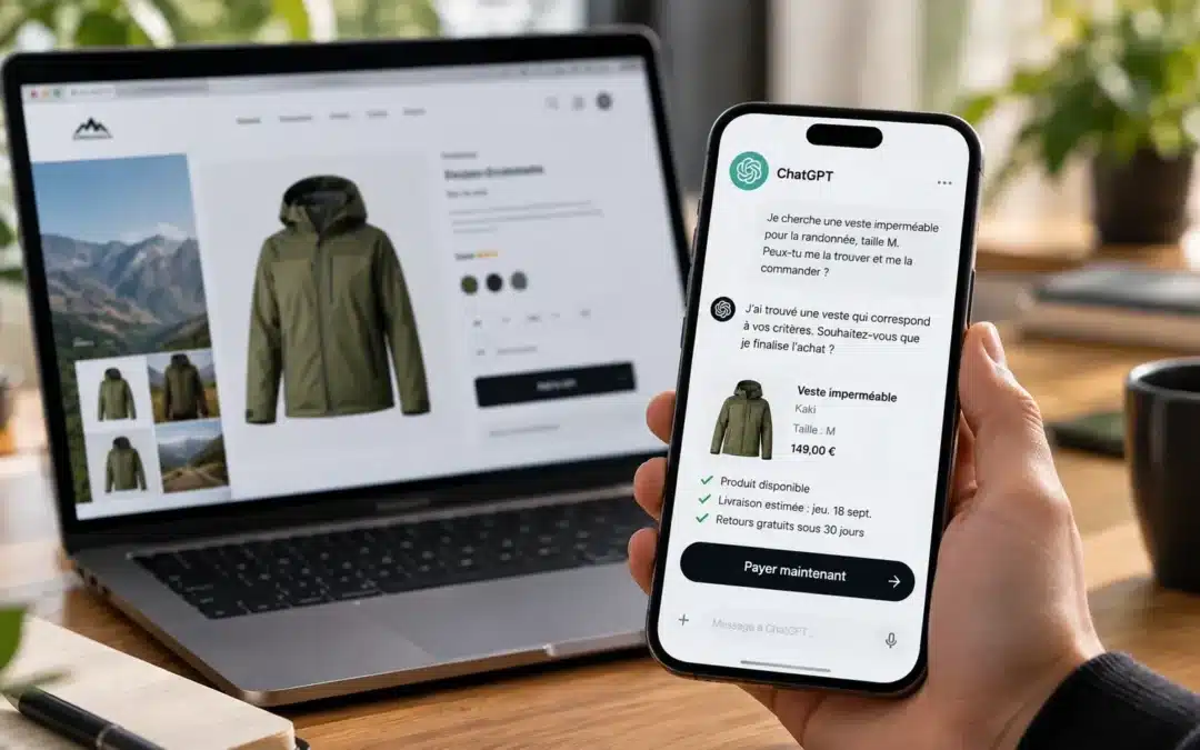Quand l’agent IA passe à la caisse sans visiter votre boutique Shopify